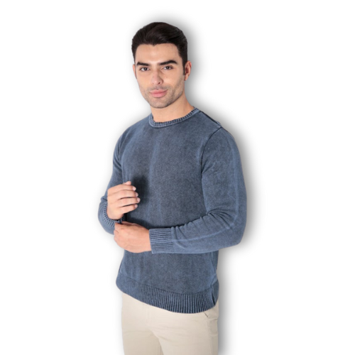 Suéter Tricot Prime Gola C - Estonado
