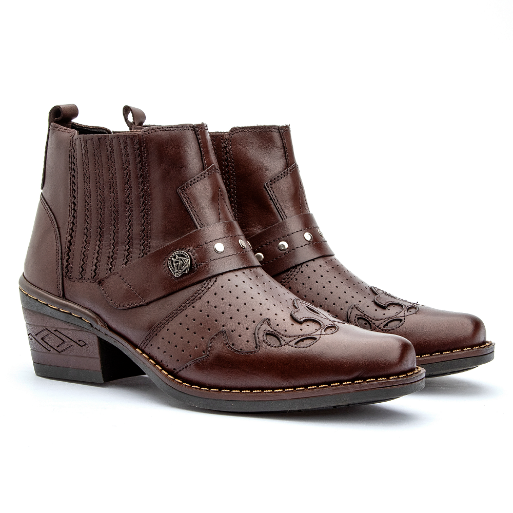 Bota Couro Country Bodacious Giacco