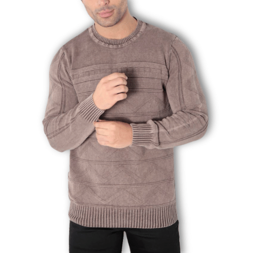 Suéter Tricot 3D Estonado Piemonte